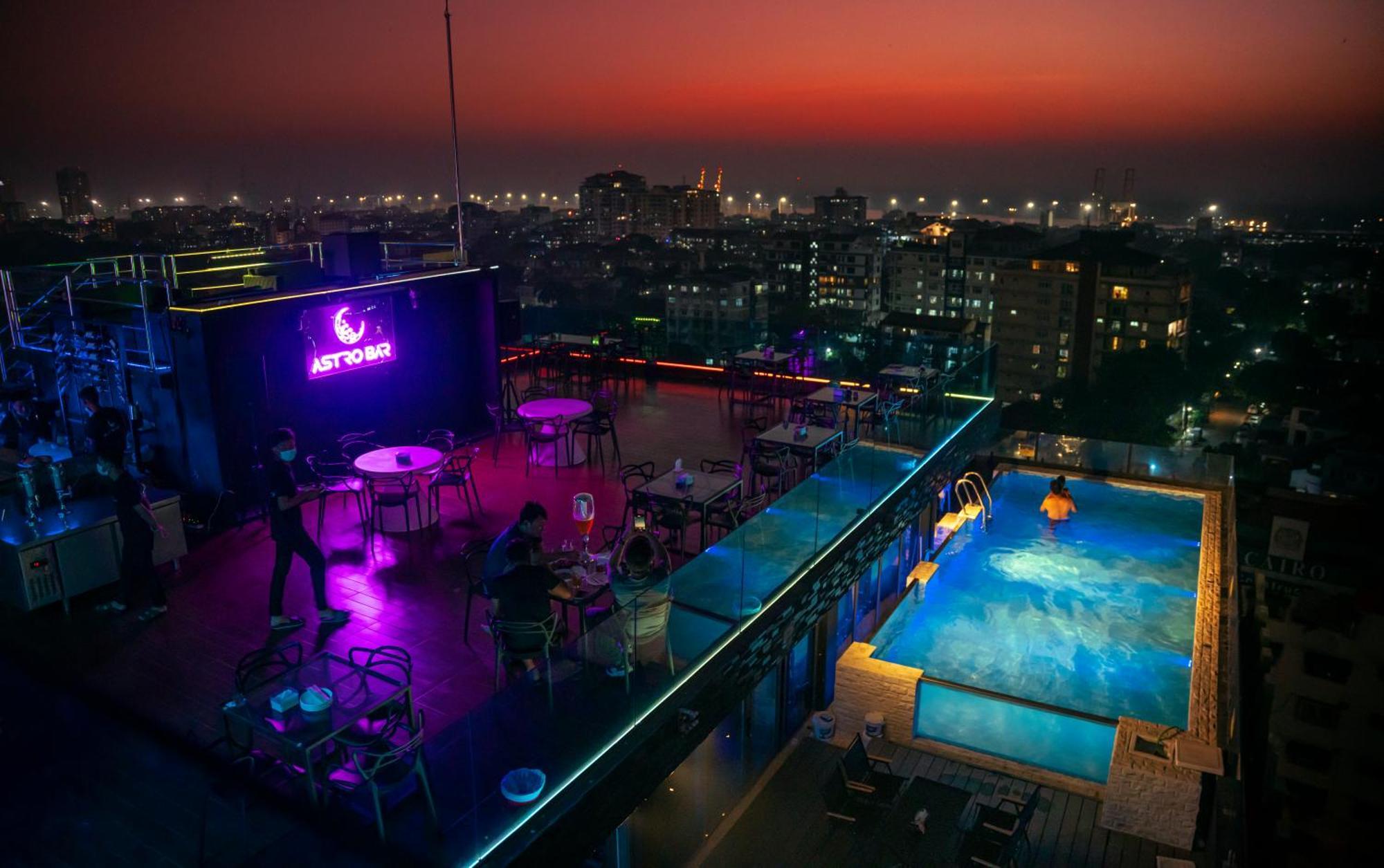 Hotel Sanchaung Rangun Zewnętrze zdjęcie