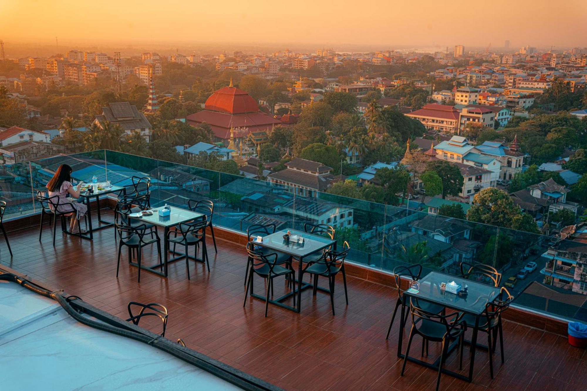Hotel Sanchaung Rangun Zewnętrze zdjęcie